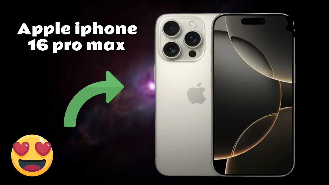 Apple IPhone 16 Pro Max 2026: Camera 48 MP + 48 MP + 12 MP Rear Camera And LongLife Bettry