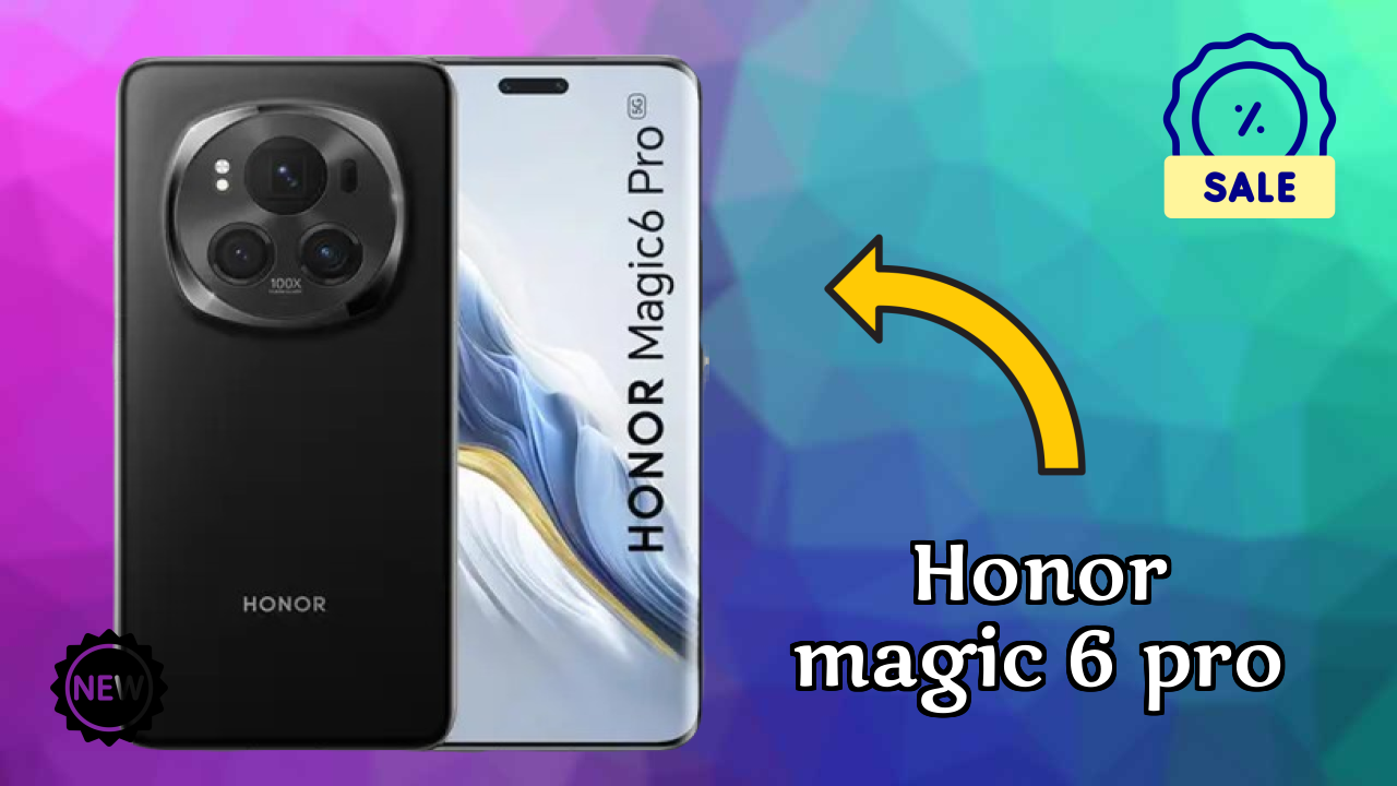 Honor Magic 6 Pro Display Technology: 6.8 Inches (17.27 Cm) Screen
