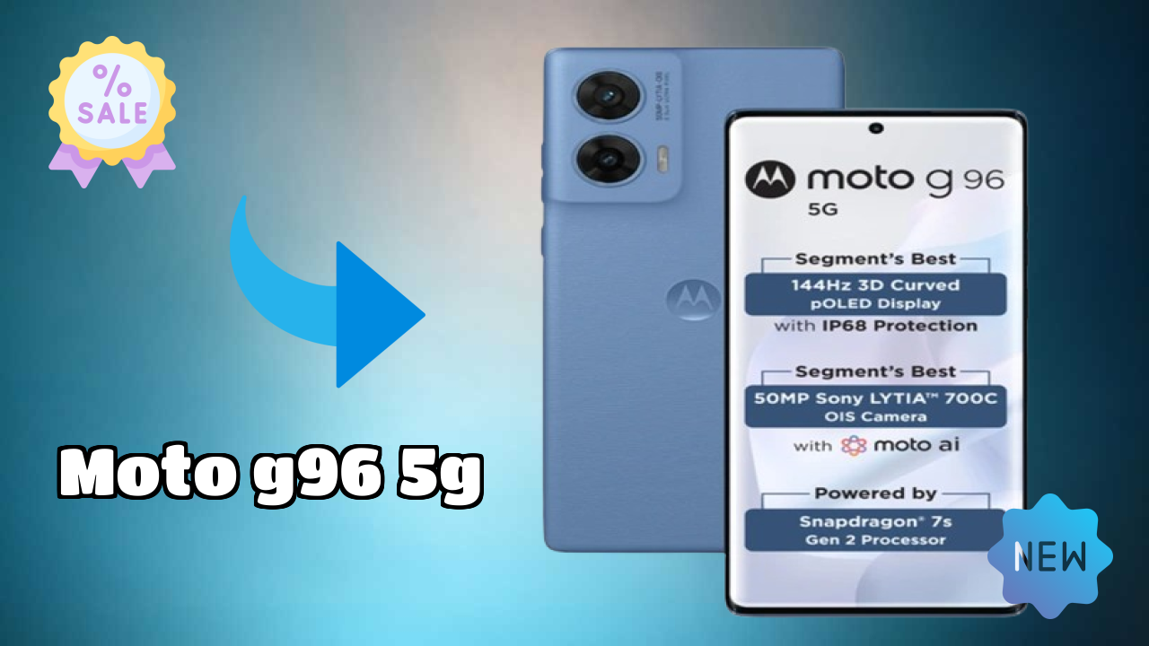 Moto G96 5G Price Drop Alert: Just ₹16,499 Now