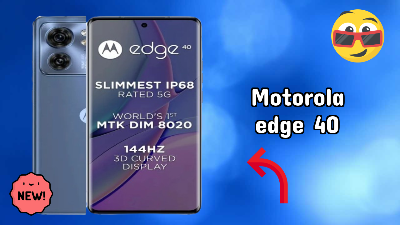 Motorola Edge 40 Display Review: P-OLED Screen