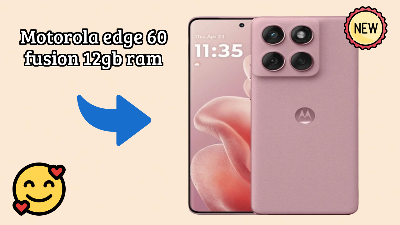 Motorola Edge 60 Fusion 12GB RAM Processor Test: MediaTek Dimensity 7400 Performance