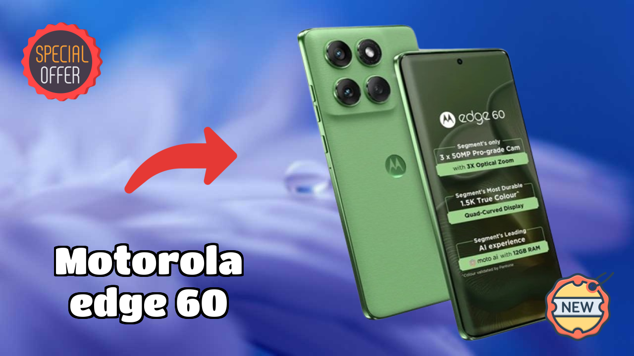 Motorola Edge 60 Battery Life: 5500 MAh Charging Speed Test