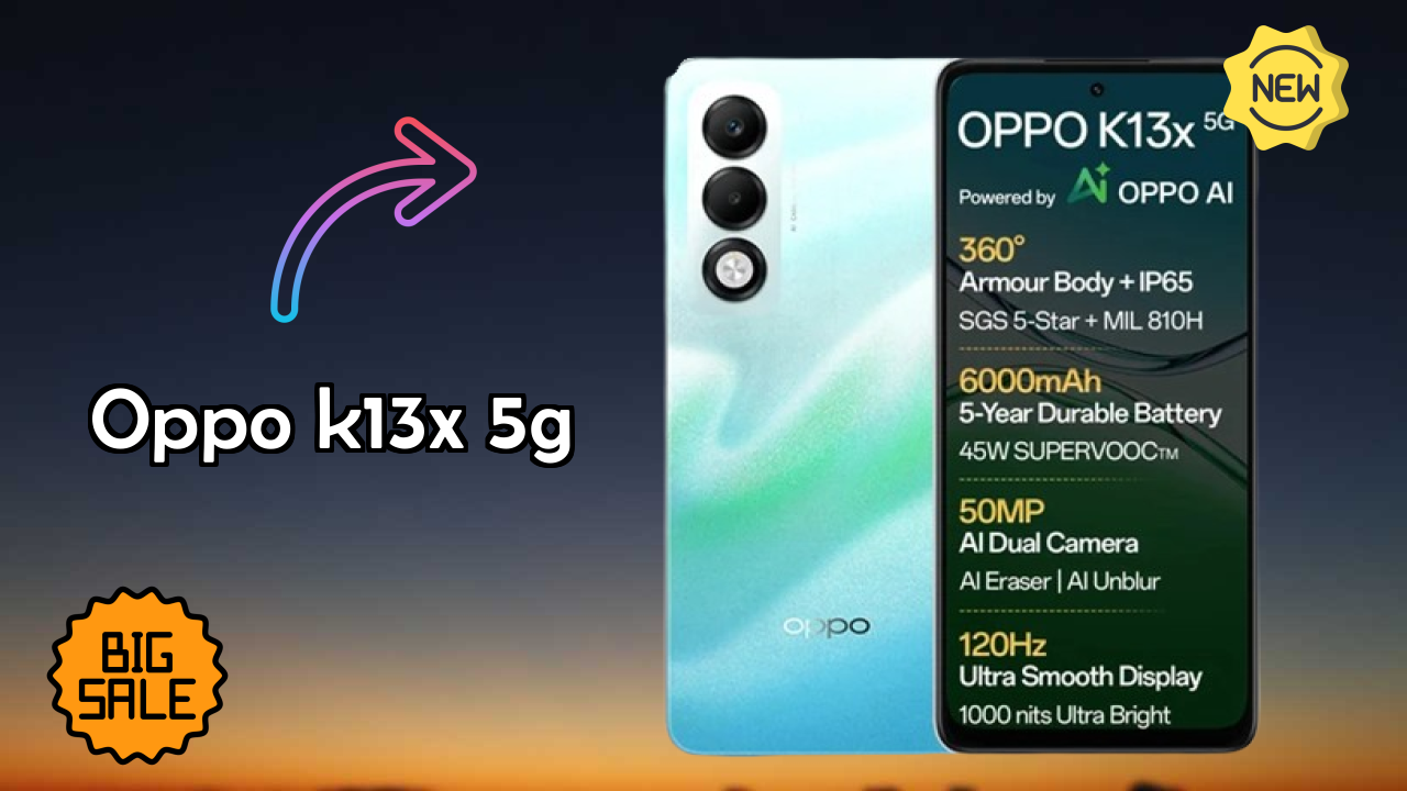 OPPO K13x 5G RAM Usage: Is 4 GB RAM Enough for Heavy Apps?