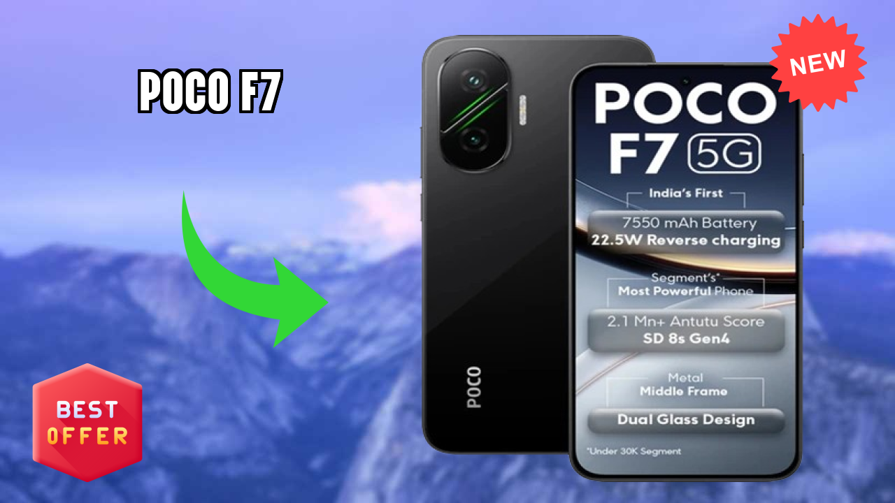POCO F7 Display Review: 6.83 Inches (17.35 Cm) Screen Quality