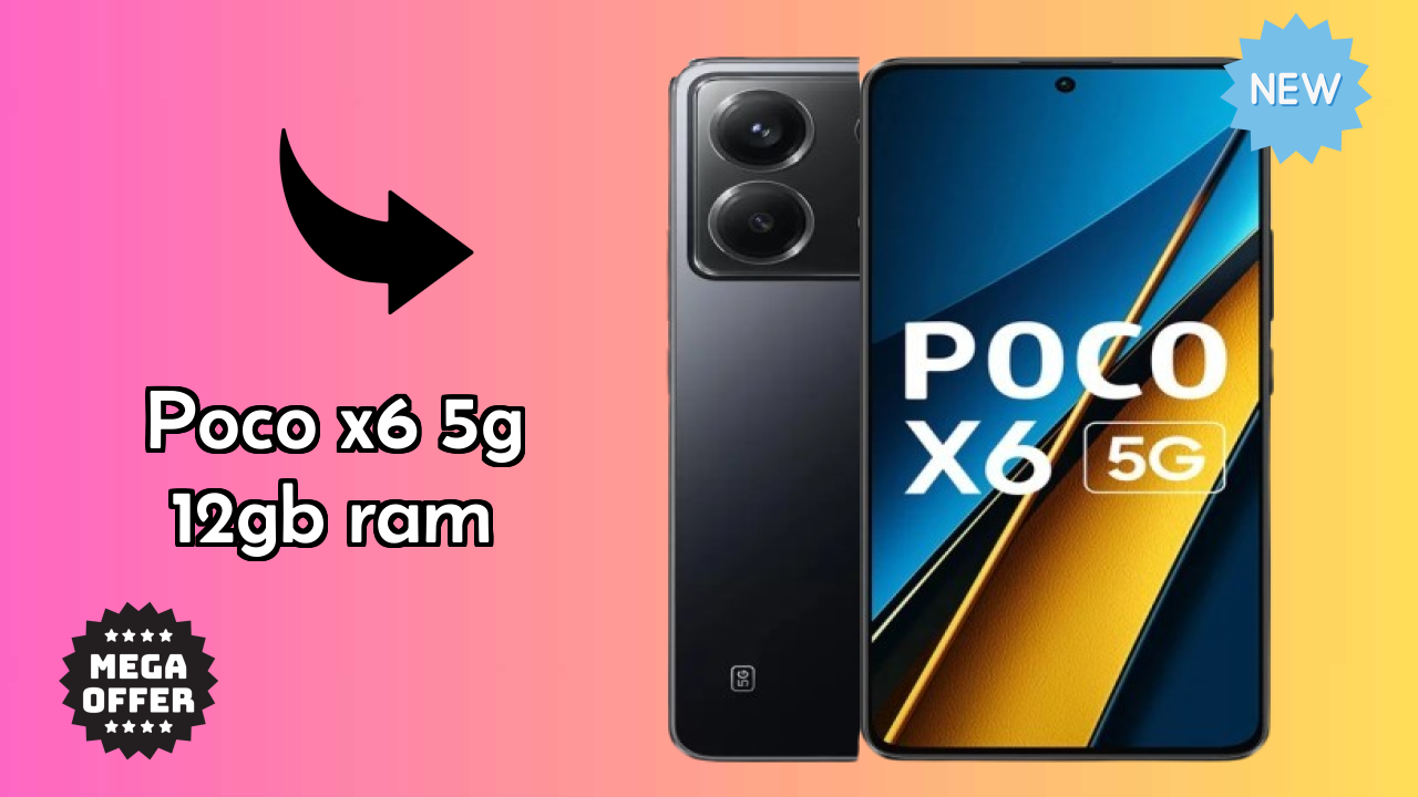 POCO X6 5G 12GB RAM Display Analysis: 6.67 Inches (16.94 Cm) Quality