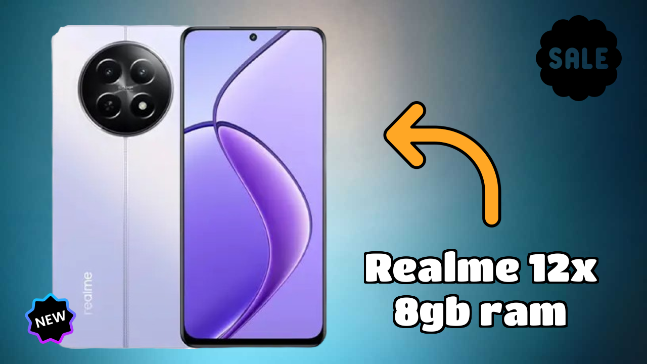 Realme 12x 8GB RAM Performance: 8 GB RAM Gaming Check