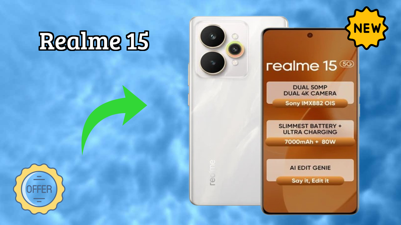 Realme 15 at ₹22,999 - Best Deal Available Now