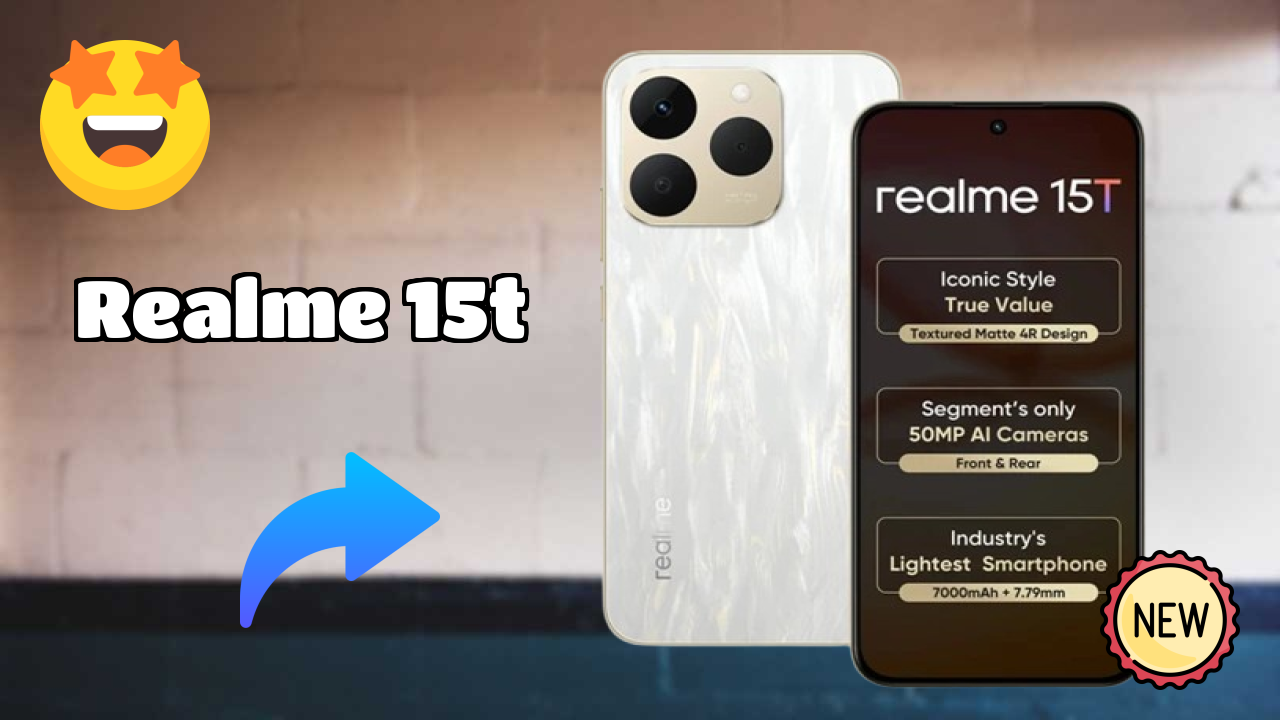 Realme 15T Price Drop: Now at ₹20,499 Only