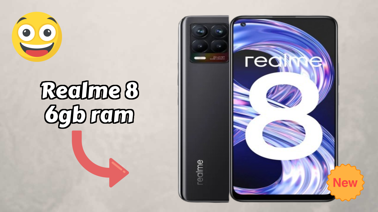 Realme 8 6GB RAM at ₹14,999 - Complete Specifications
