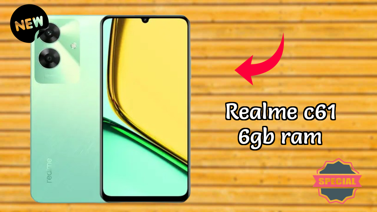 Realme C61 6GB RAM Price Drop: Available at Just ₹8,199
