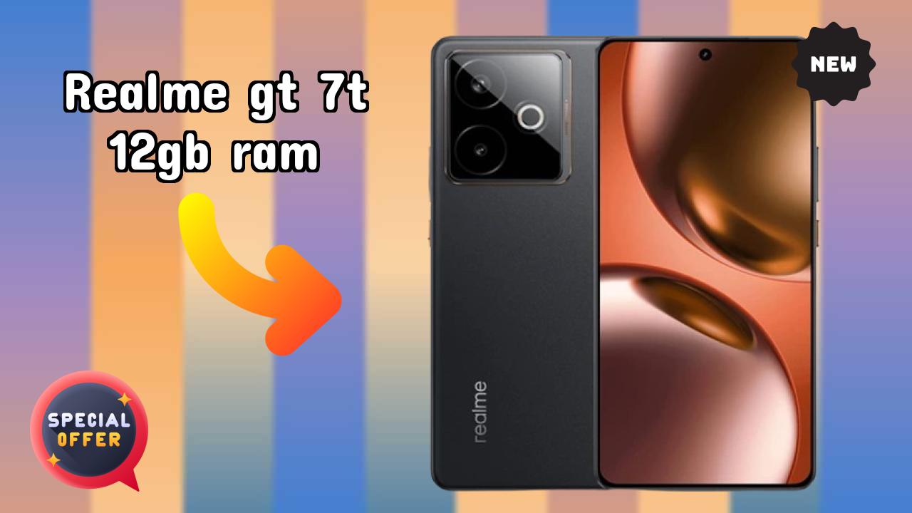 Realme GT 7T 12GB RAM Display Size: 6.8 Inches (17.27 Cm) Screen Test