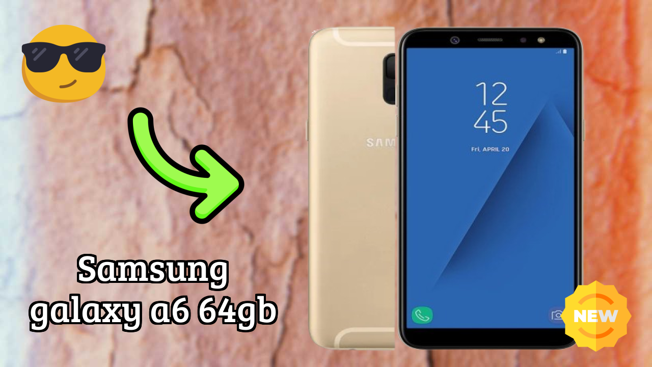 Samsung Galaxy A6 64GB Display Technology: Super AMOLED Quality