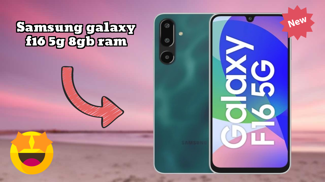 Samsung Galaxy F16 5G 8GB RAM Performance: 8 GB RAM Multitasking