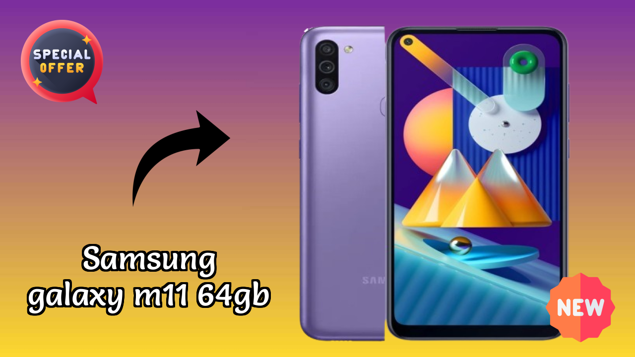 Samsung Galaxy M11 64GB Display Analysis: 6.4 Inches (16.26 Cm) Screen