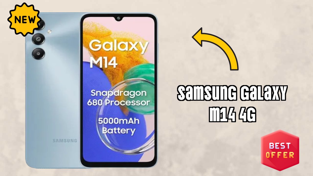 Samsung Galaxy M14 4G Gaming Test: Snapdragon 680 FPS Performance