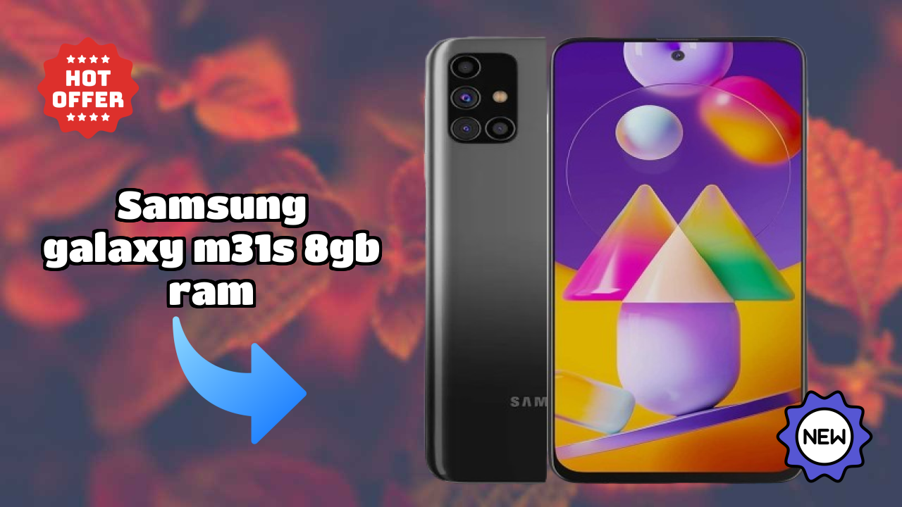 Samsung Galaxy M31s 8GB RAM Display Analysis: 6.5 Inches (16.51 Cm) Quality