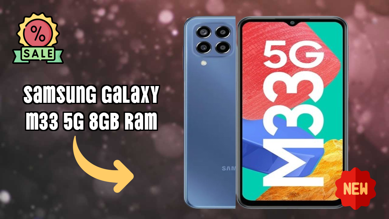 Samsung Galaxy M33 5G 8GB RAM Performance: 8 GB RAM Gaming Test