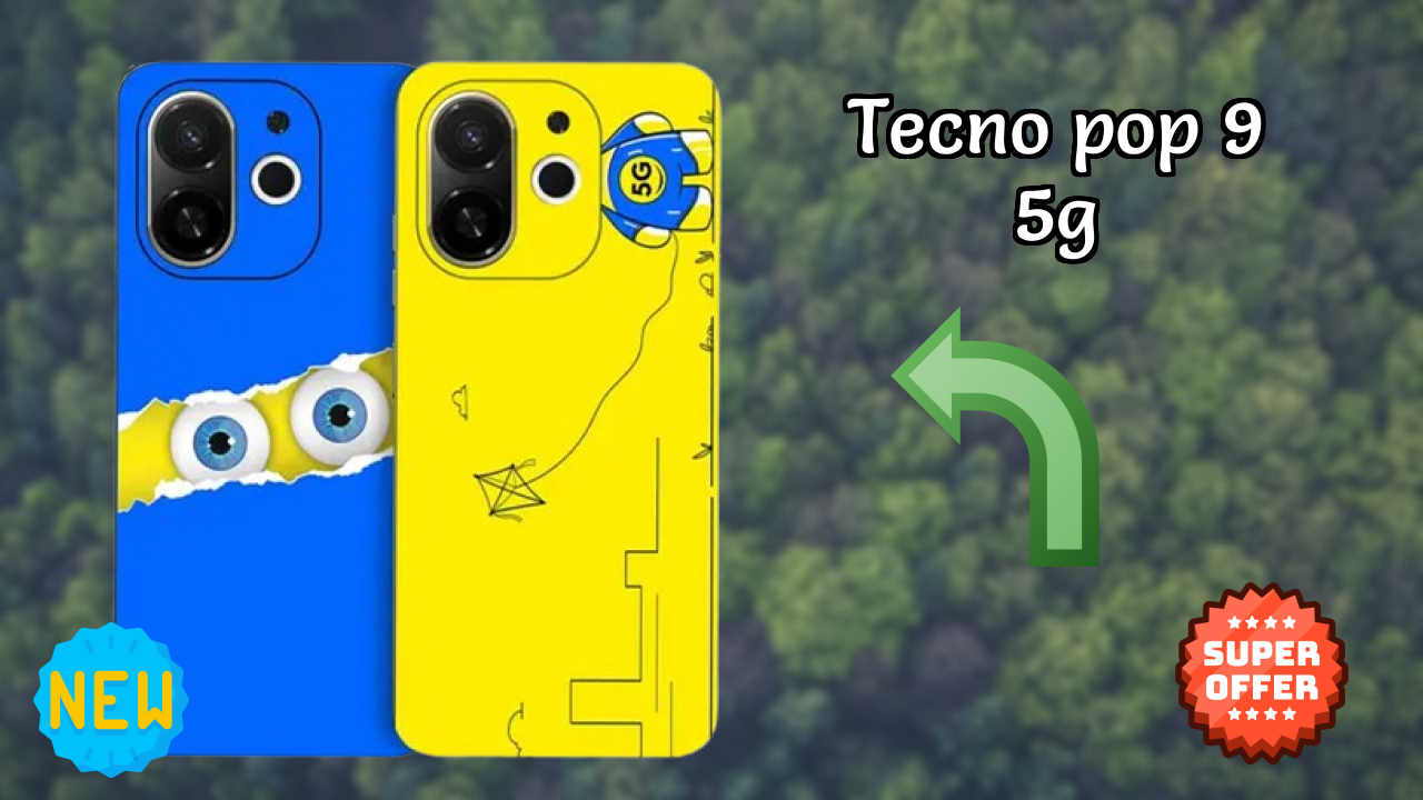 Tecno Pop 9 5G at ₹7,999 - Best Deal Available