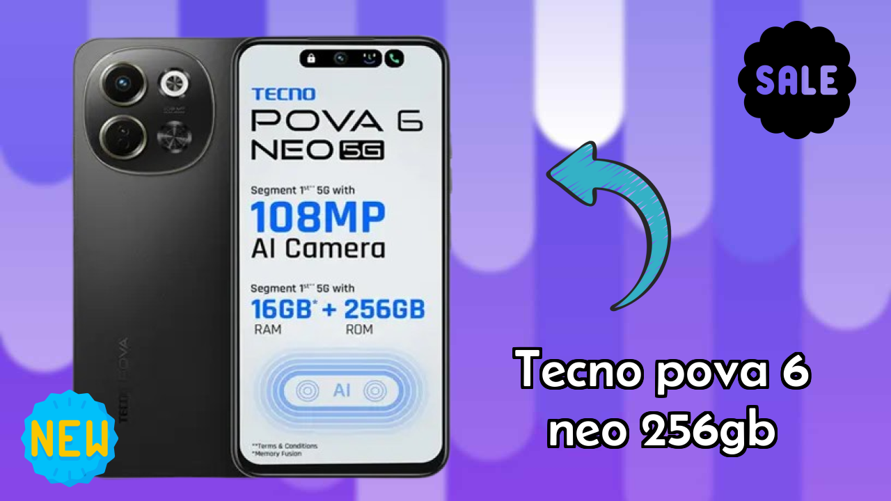 Tecno Pova 6 Neo 256GB Display Size: 6.67 Inches (16.94 Cm) Screen Analysis