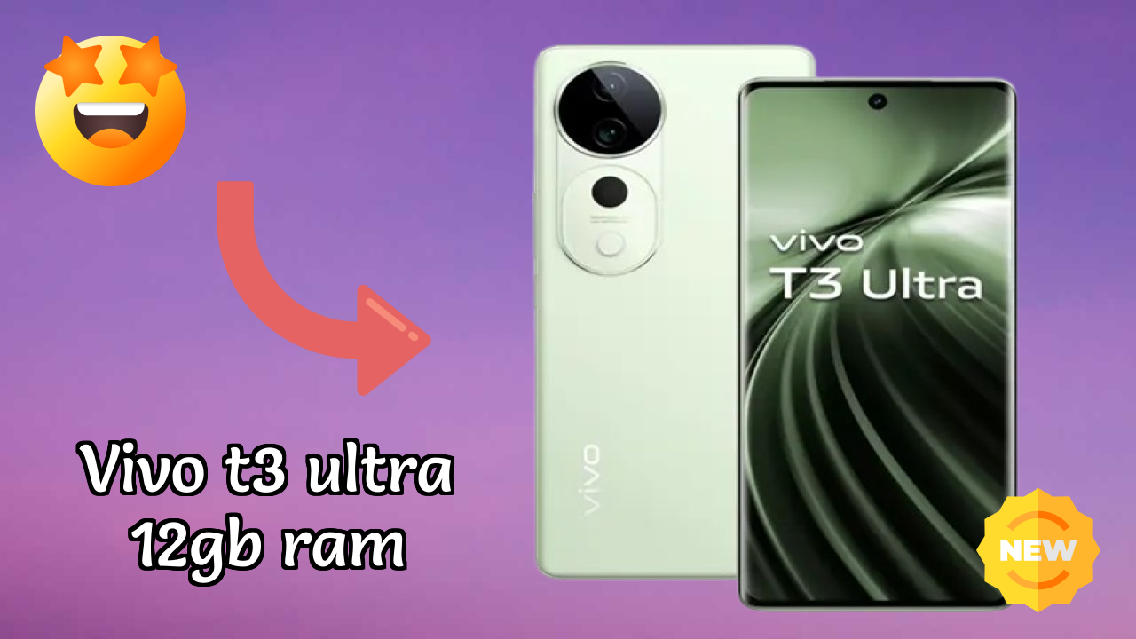 Vivo T3 Ultra 12GB RAM Display Analysis: 6.78 Inches (17.22 Cm) Screen