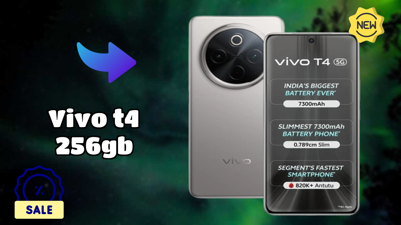 Vivo T4 256GB at ₹23,279 - Best Features Highlighted