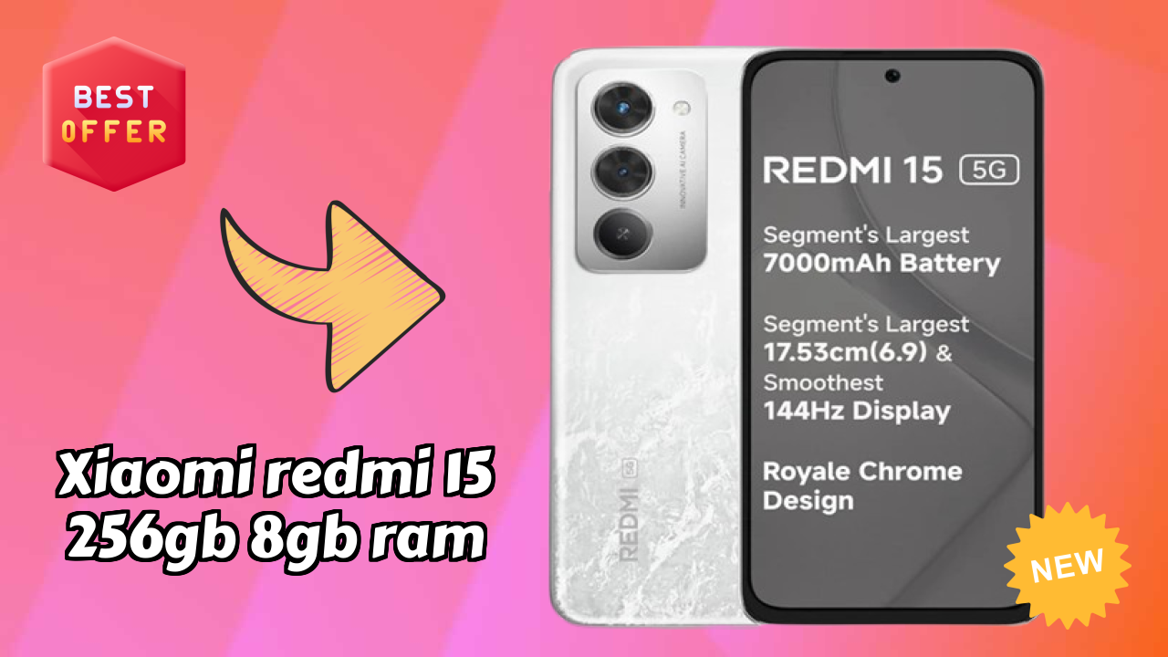 Xiaomi Redmi 15 256GB 8GB RAM Battery Review: 7000 MAh Charging Speed