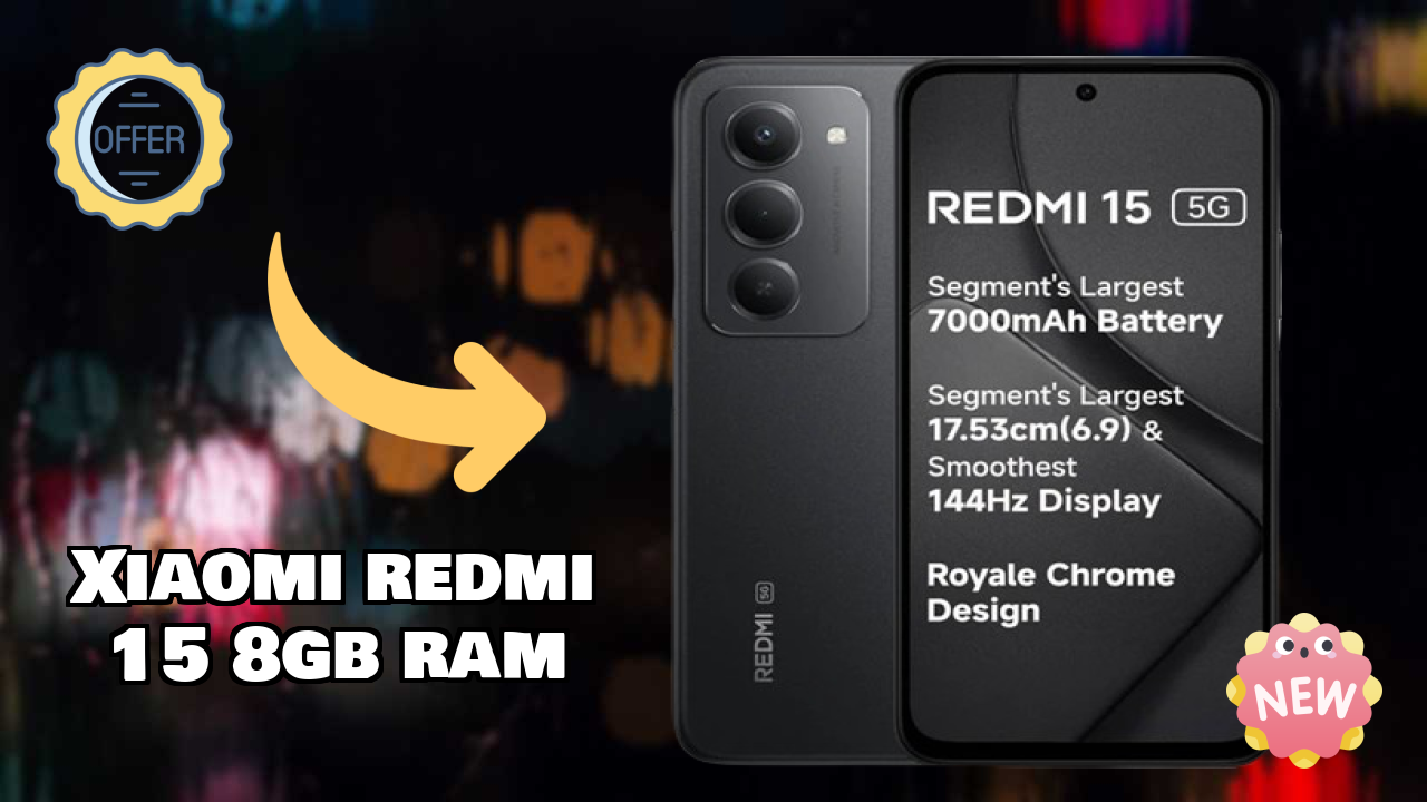 Xiaomi Redmi 15 8GB RAM Display Analysis: IPS LCD Explained